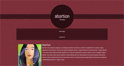 Desktop Screenshot of abortionistanbul.com